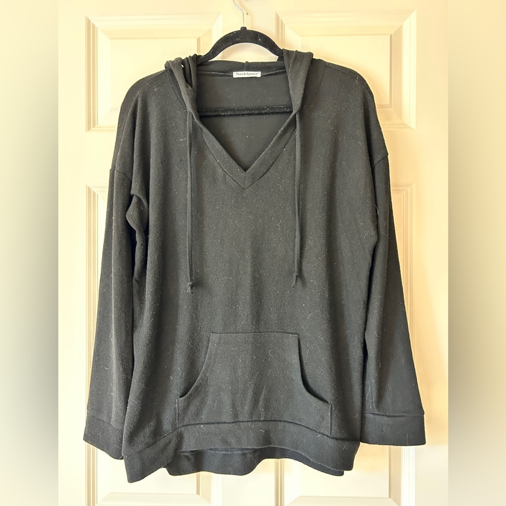 Theo & Spence Brushed Hoodie L